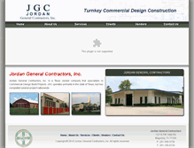 Tablet Screenshot of jordan-general.com